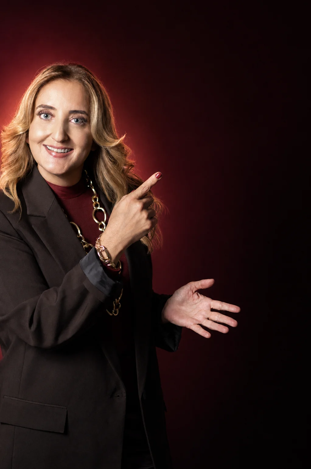 Aléxia Campos apresentando o Método AlexIA